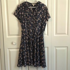 Dress Barn Belted Shirt Dress